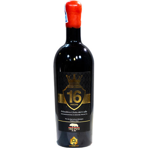 Rượu Vang Ý Trepini 16 Piscina Primitivo